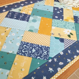 Instant Download Patchwork Table Runner Pattern for Charm Pack or ...