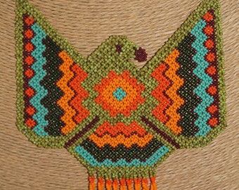 Huichol Style Bead Necklace
