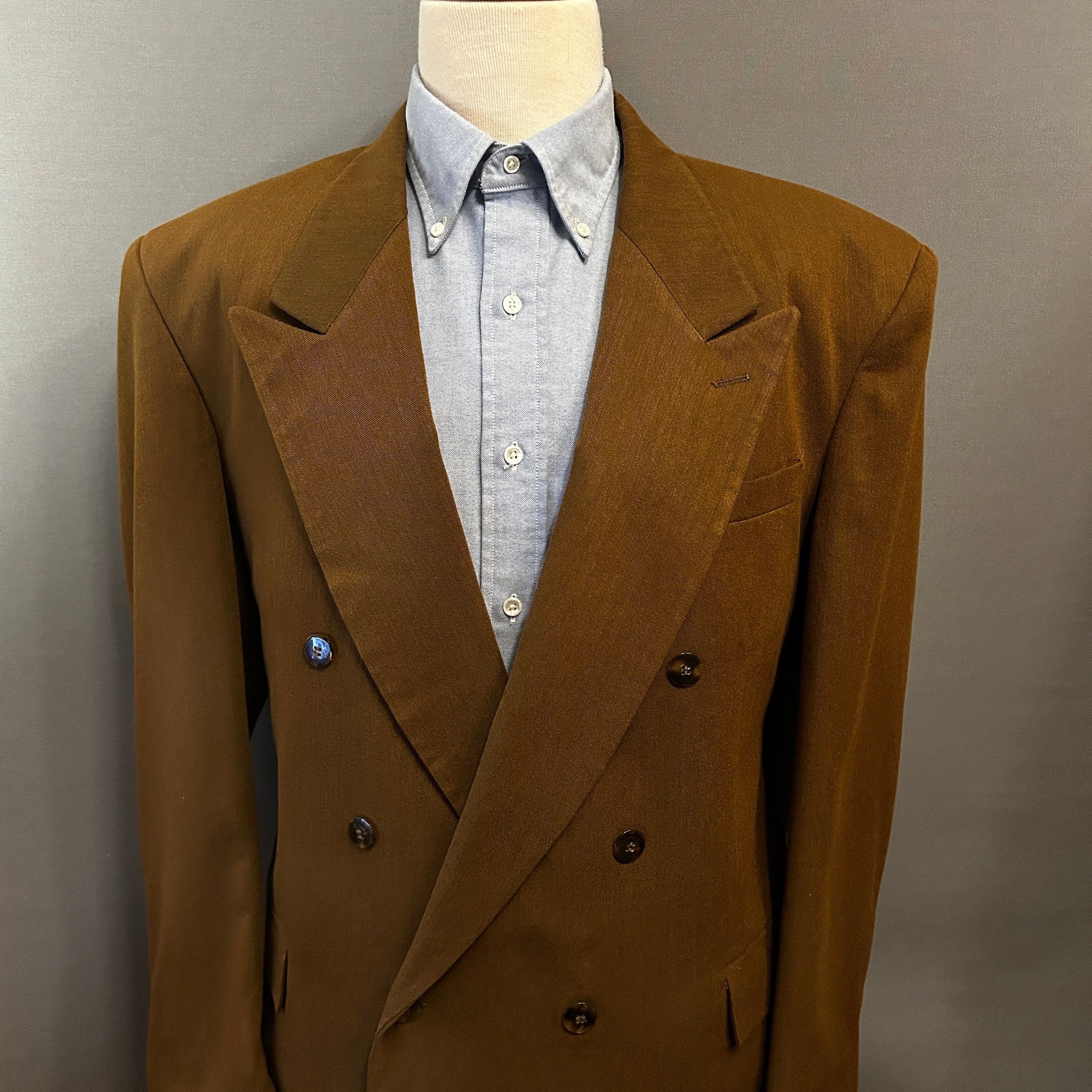 Corduroy Double Breasted Blazer - Etsy UK