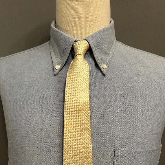 Ivory Tapestry Skinny Necktie Ivory Tapestry Skinny Necktie