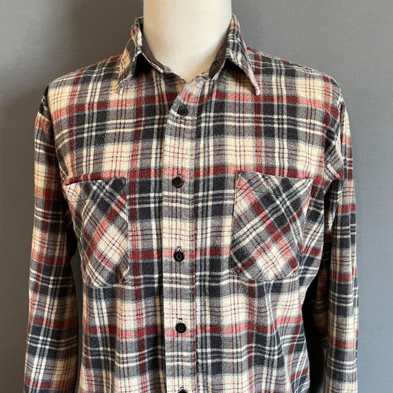 Cotton Flannel Shirt C1980s 