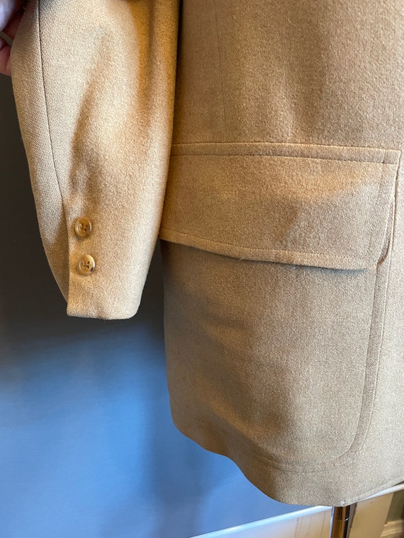 Medium 1970s Men's Tan Camel Hair Coat