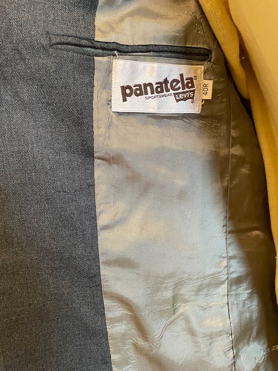 Levi's Panatela Men's 2 Button Blazer in Gray/Blu… - image 8