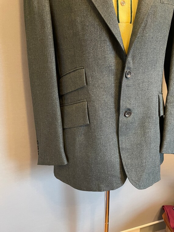 Levi's Panatela Men's 2 Button Blazer in Gray/Blu… - image 4