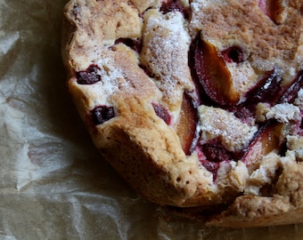 Raspberry Peach Pie