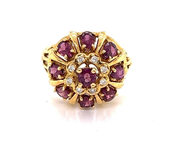 9SAM27 Franklin Mint  18K 925 指輪 Vintage franklin mint ring - Gem