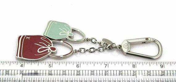 Vintage Louis Vuitton Monogram Flower Keychain color\/style:flower Gems