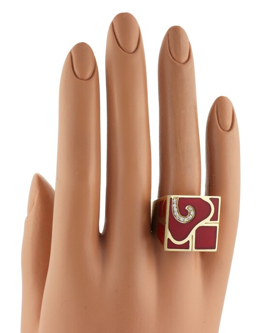 Cartier square ring deals