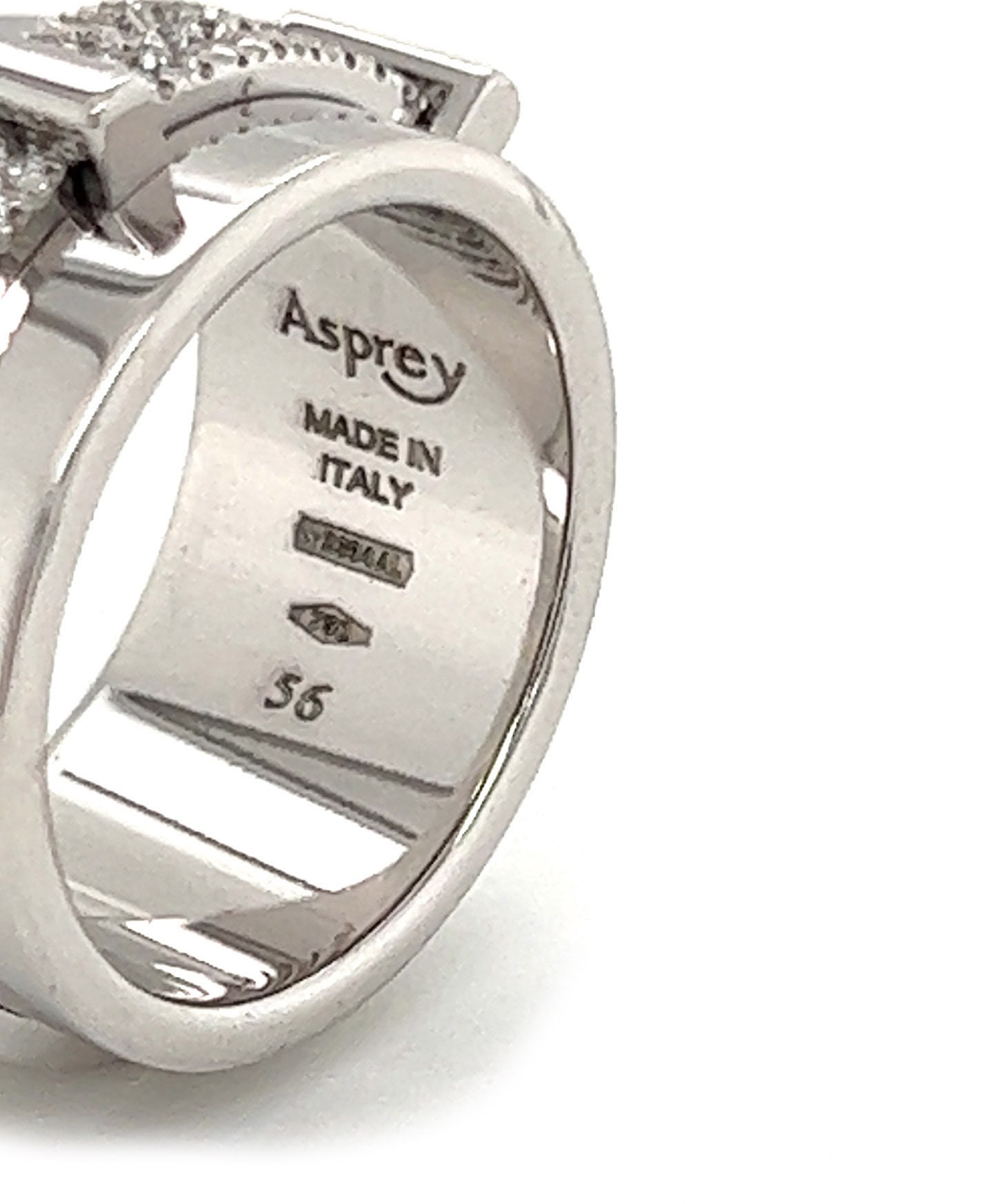 Asprey London Lily Sapphire Tsavorite 18k Gold Cocktail Ring – Oak Gem
