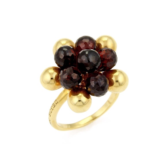 20870 Marco Bicego Acapulco Garnet 18k 