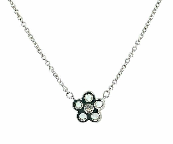 Tiffany garden flower pendant deals