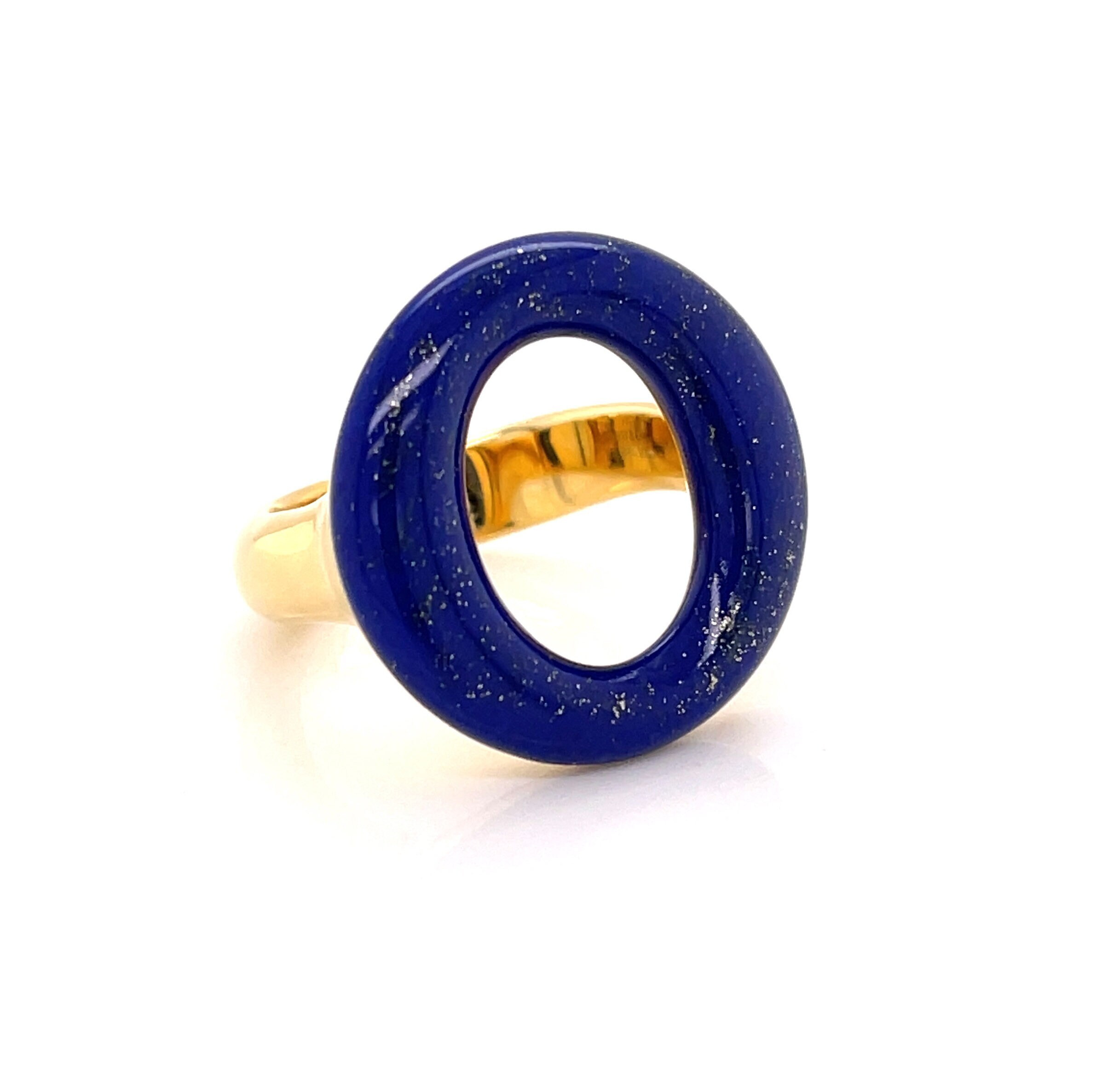 25421 - Tiffany & Co. Peretti Sevillana Lapis Lazuli 18k