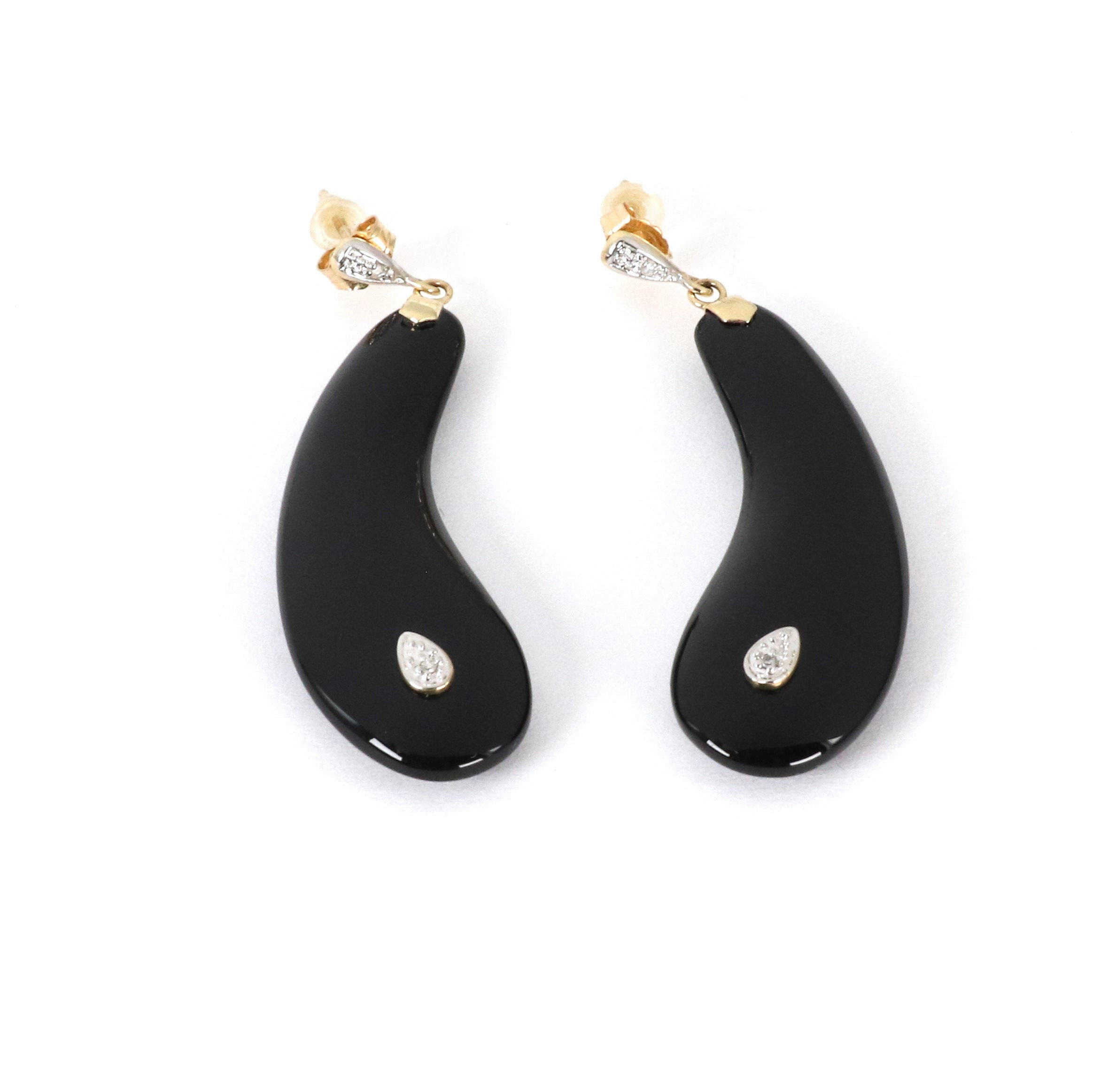 LA LUCE-PRIMARY 14K 585 Real Yellow Gold Earrings Hearts Post Stud Earrings LA LUCE-PRIMARY 14K 585 Real Yellow Gold Earrings Hearts Post Stud Earrings