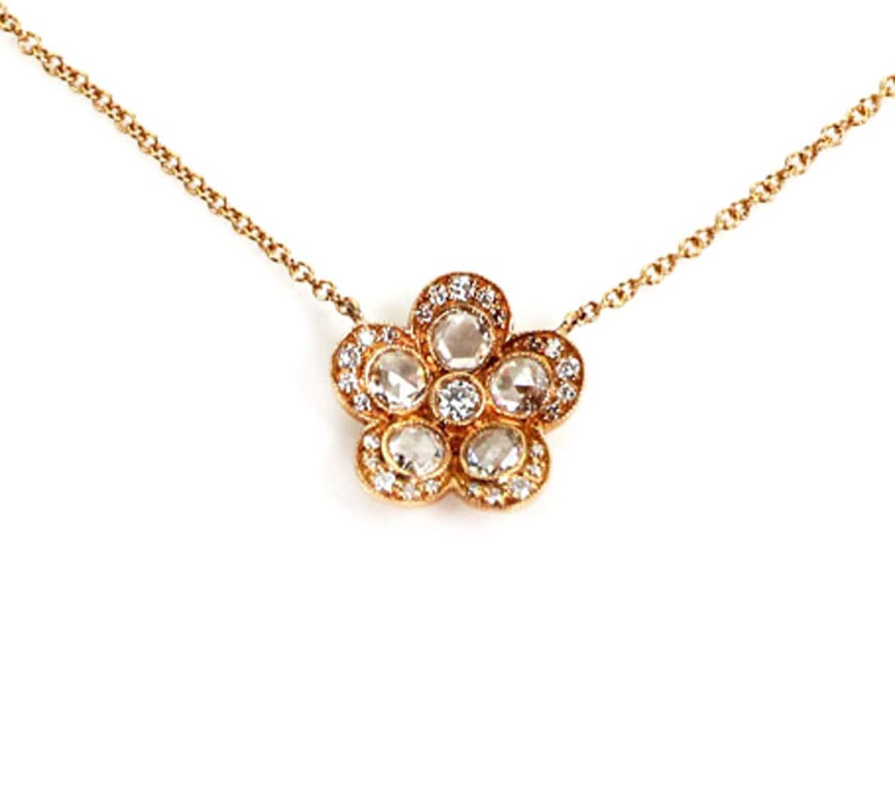Tiffany garden flower pendant sale