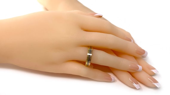 24849 - Cartier Vendome Louis Cartier 18k Tri-color Gold 4.8mm