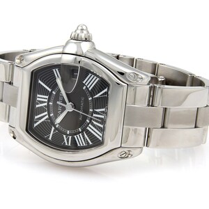 15464 - Cartier Roadster Automatic Stainless Steel Men's Wrist Watch