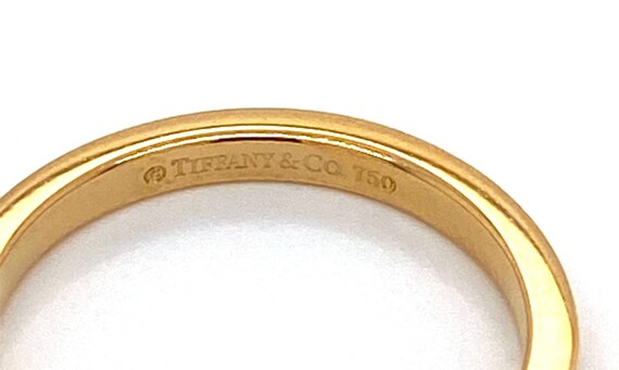 23823- Tiffany & Co. Novo 18k Yellow Gold 2mm Wid… - image 2