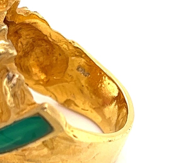 27060 - Diamond Enamel 14k Two Tone Gold 3D Horse… - image 8