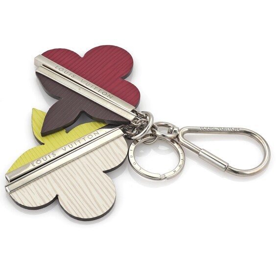 Louis vuitton store silver keychain