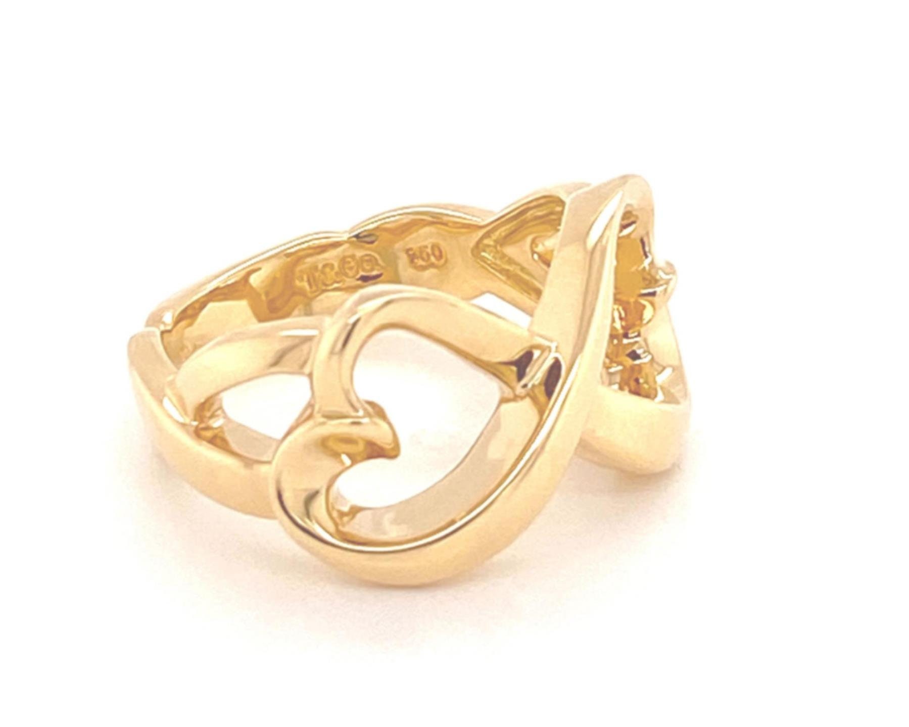 24258 - Tiffany & Co. Picasso Infinity 18k Yellow Gold  display picture 1