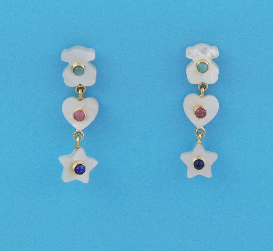 Turquesa Pendientes Super Power Tous Clearance Pendientes Super