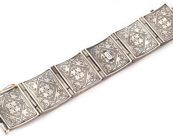 24689 - Konstantino Tourmaline 18k Gold Sterling Hefty Wide