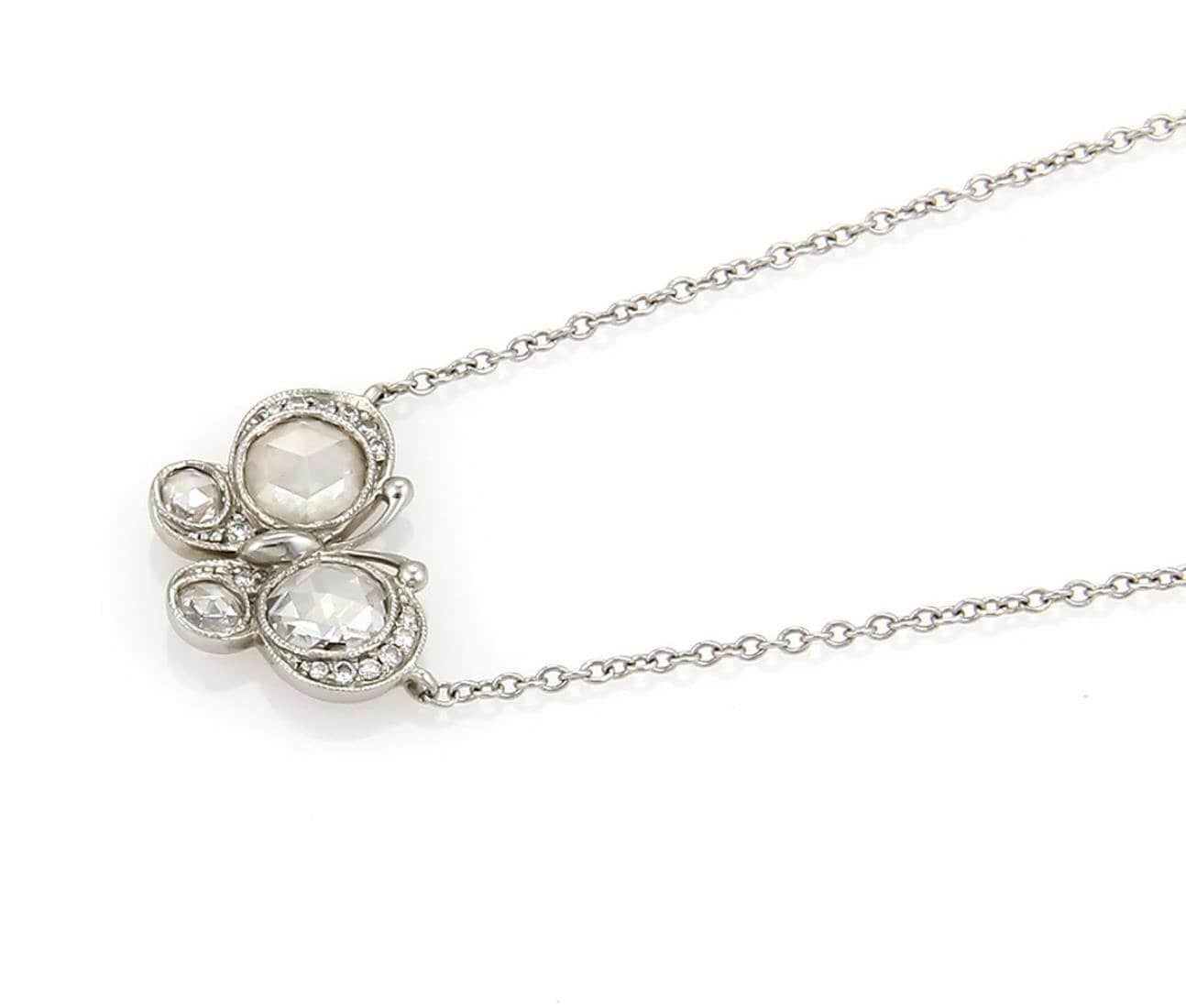 Tiffany enchant shop butterfly necklace