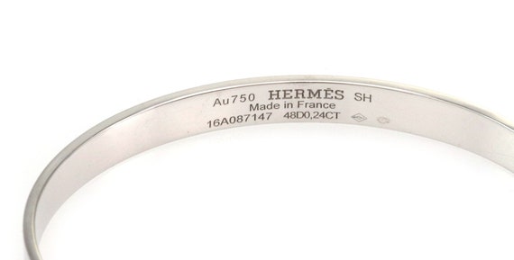 Hermes Yellow Gold Collier de Chien Bracelet CDC Bangle Cuff SH