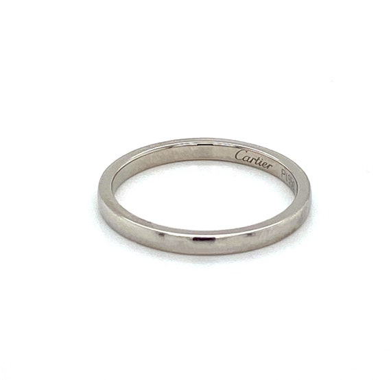 Cartier platinum sale ring
