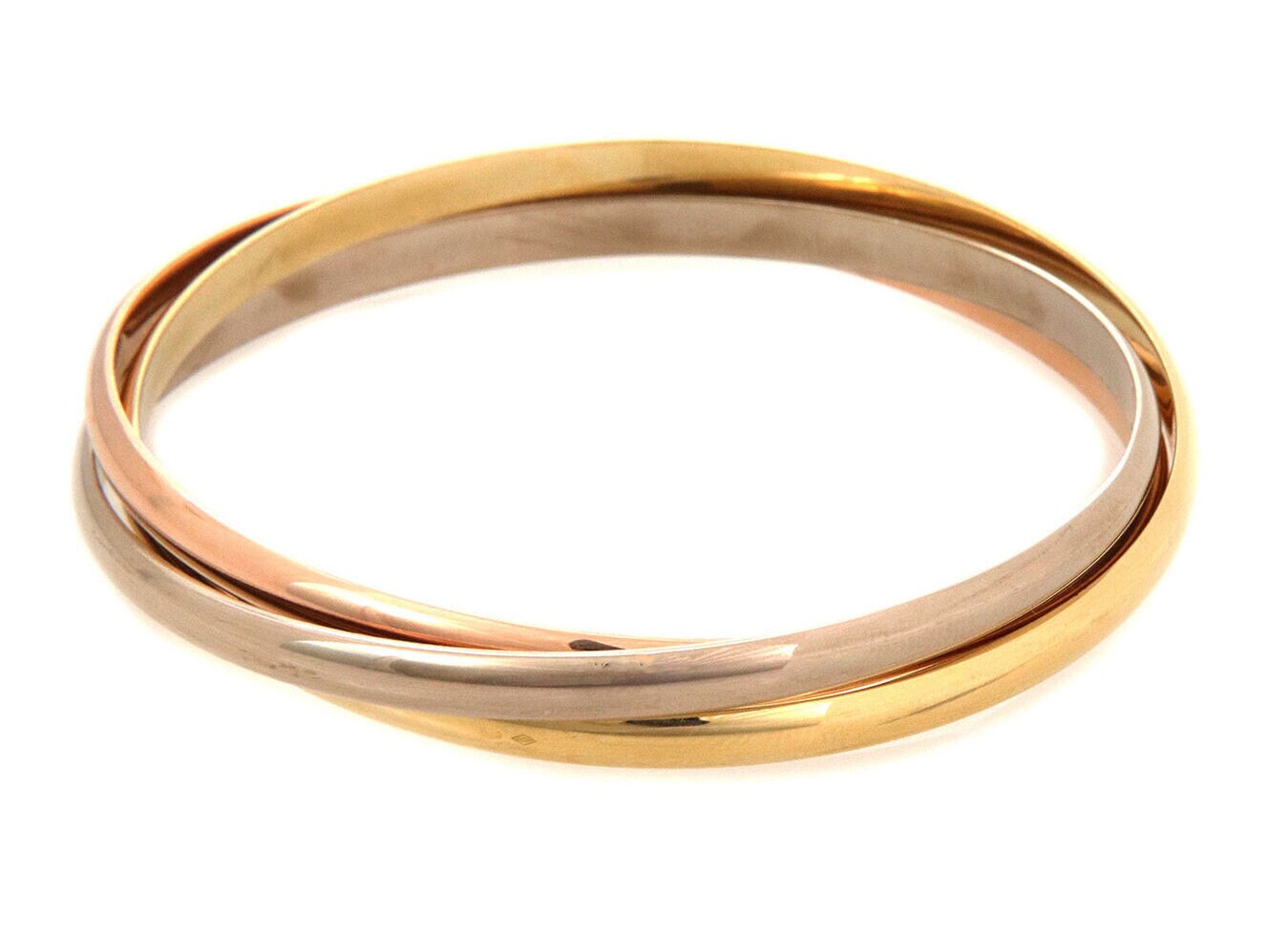 アクセサリー silver925 trinity bangle Womens Vintage Estate Sterling Silver 5 Band Trinity Bangle