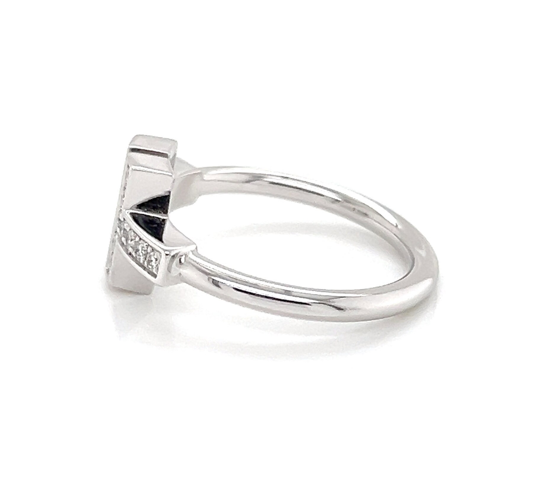 28460 - Tiffany & Co. Diamond Turquoise 18k White Gold T 28460 - Tiffany & Co. Diamond Turquoise 18k White Gold T