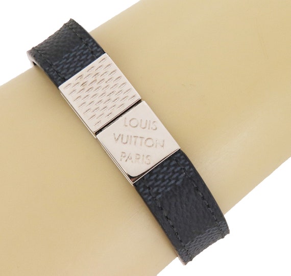 22448 - Louis Vuitton Damier Cobalt Pull It Canvas Bracelet - Etsy