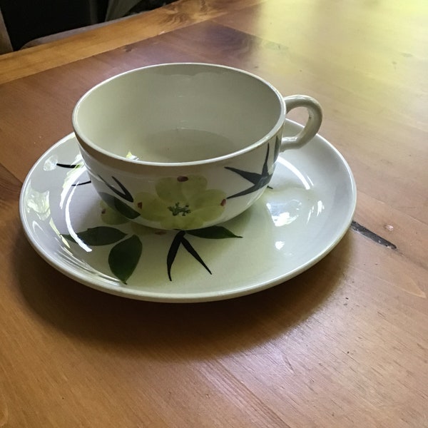 Vintage Blue Ridge Southern Pottery Cup/Saucer from 1940’s