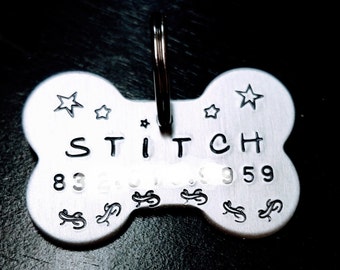 X-BIG Dog Bone ID tag