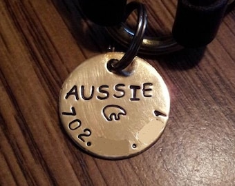 Aussie Dog ID tag