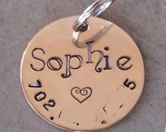 Sophie Dog ID tag