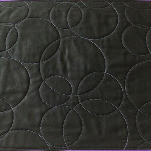Quilted Tarot Mat: Celestial Sun, Moon, Stars - Oracle Card Reading (17.5 X13.5 inches) bild 5