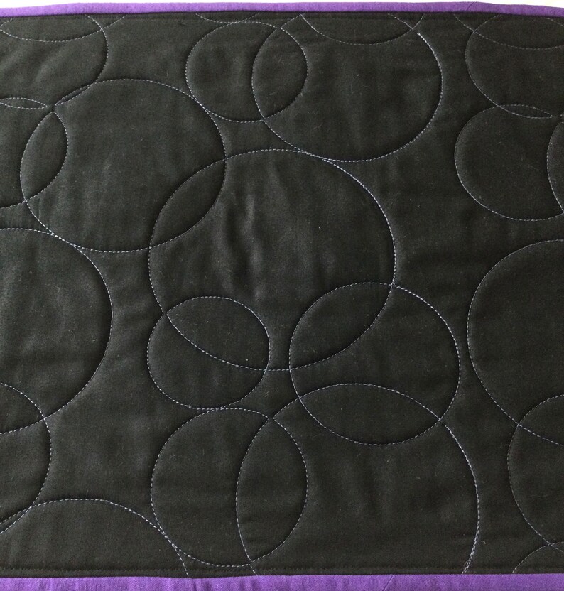 Quilted Tarot Mat: Celestial Sun, Moon, Stars - Oracle Card Reading (17.5 X13.5 inches) bild 5