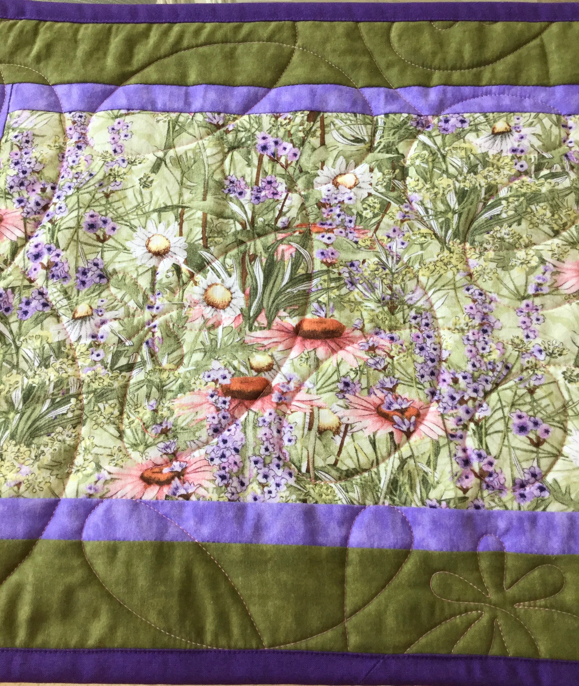 Handmade Placemats Quilted Placemats Botanical Placemats Etsy