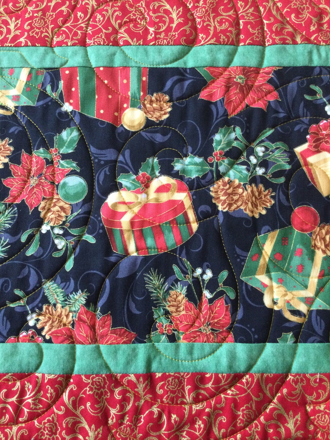 Quilted Placemats Christmas Placemats Holiday Gift Ready to Etsy