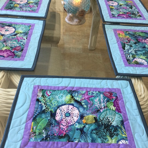 Nautical Placemats Etsy