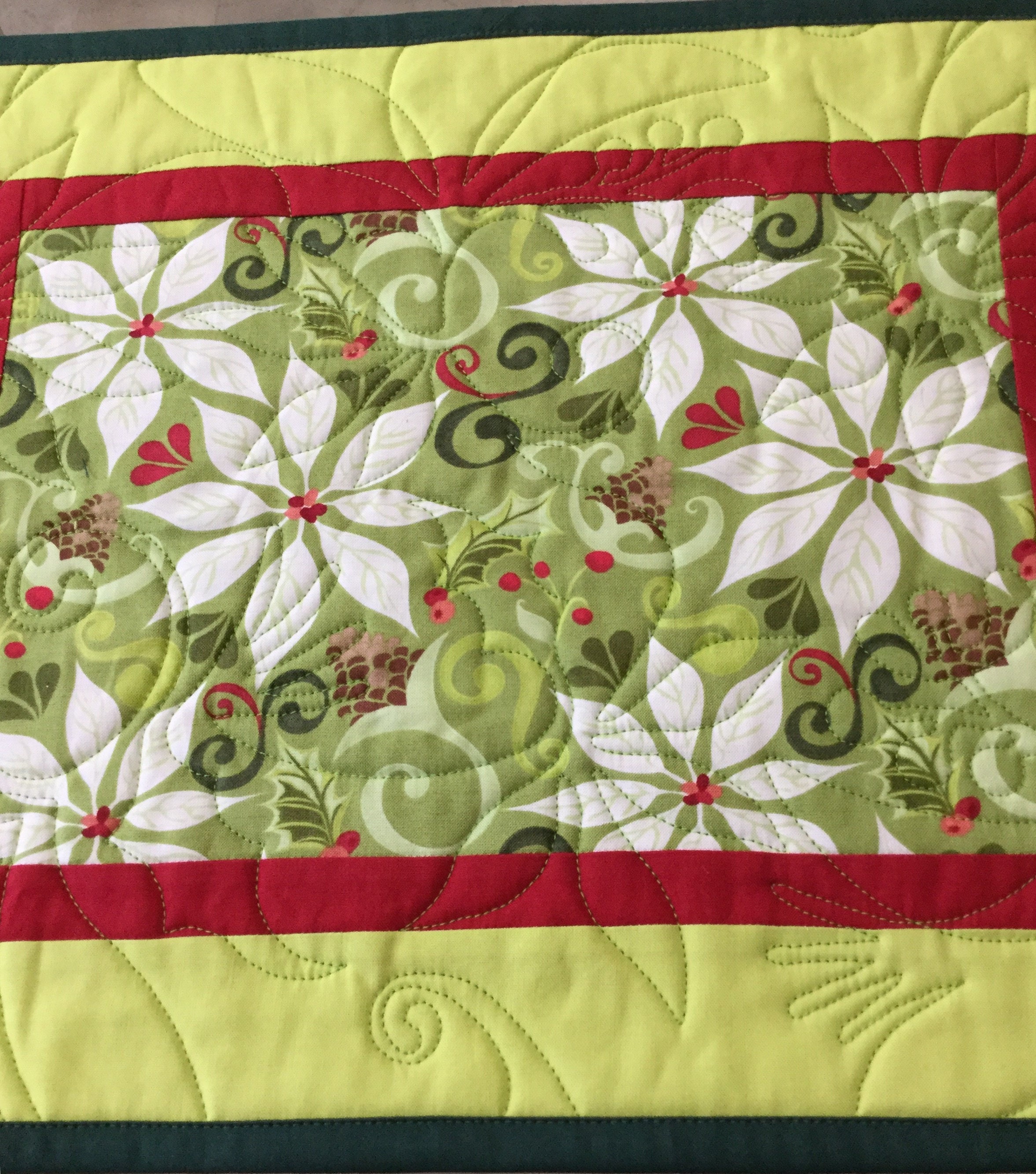 Modern Placemats Christmas Placemats Quilted Placemats Etsy