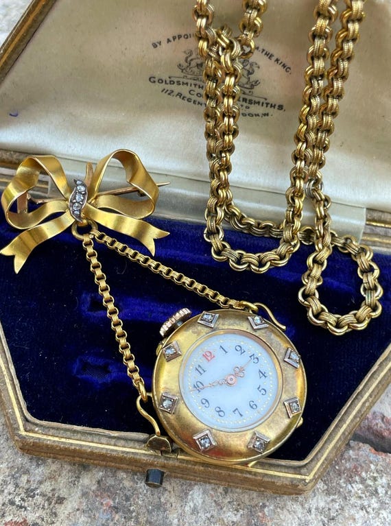 Orologio Silver Vintage Orologio Da Taschino Al Quarzo Stile Antico Con Catena - Design Steampunk, Regalo Unisex Per Natale Orologio Da Tasca Vintage - Foto 5