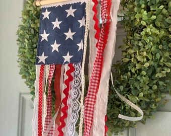 American flag wall Hanging { 4th of July}