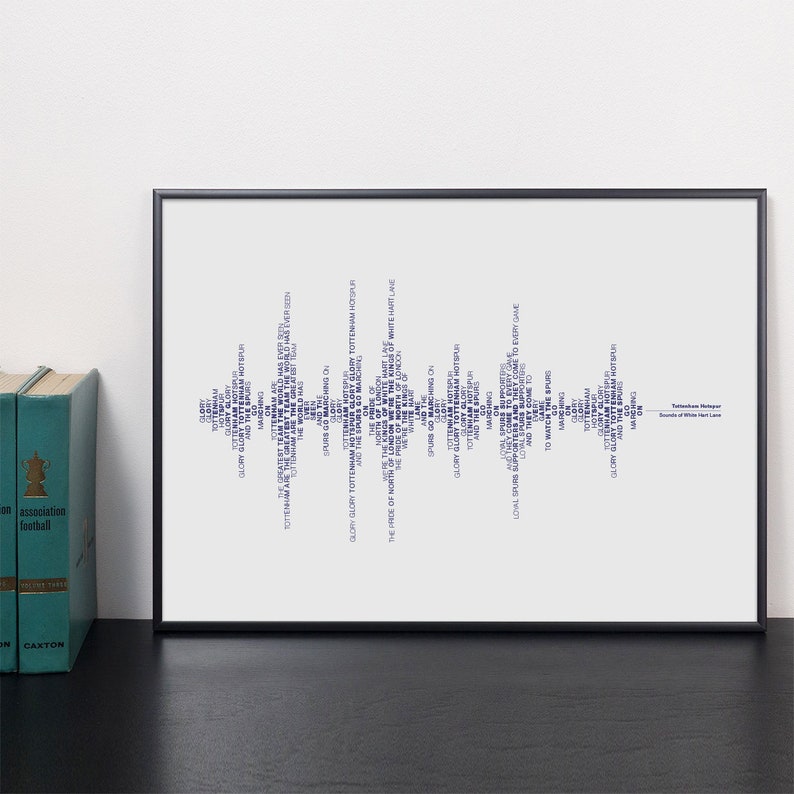 Tottenham Sound Wave Print Glory Glory