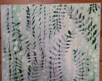 A Fern Window nature art by Pamela Henry