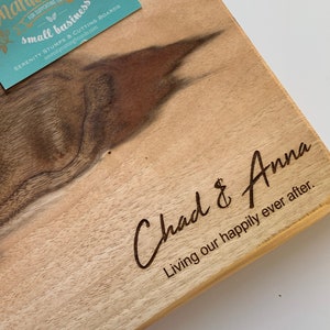 Personalized CHARCUTERIE BOARDS,Cutting Boards,Walnut Serving Trays,Engraved Cheese Boards,Live Edge Trays,Personalized Gifts