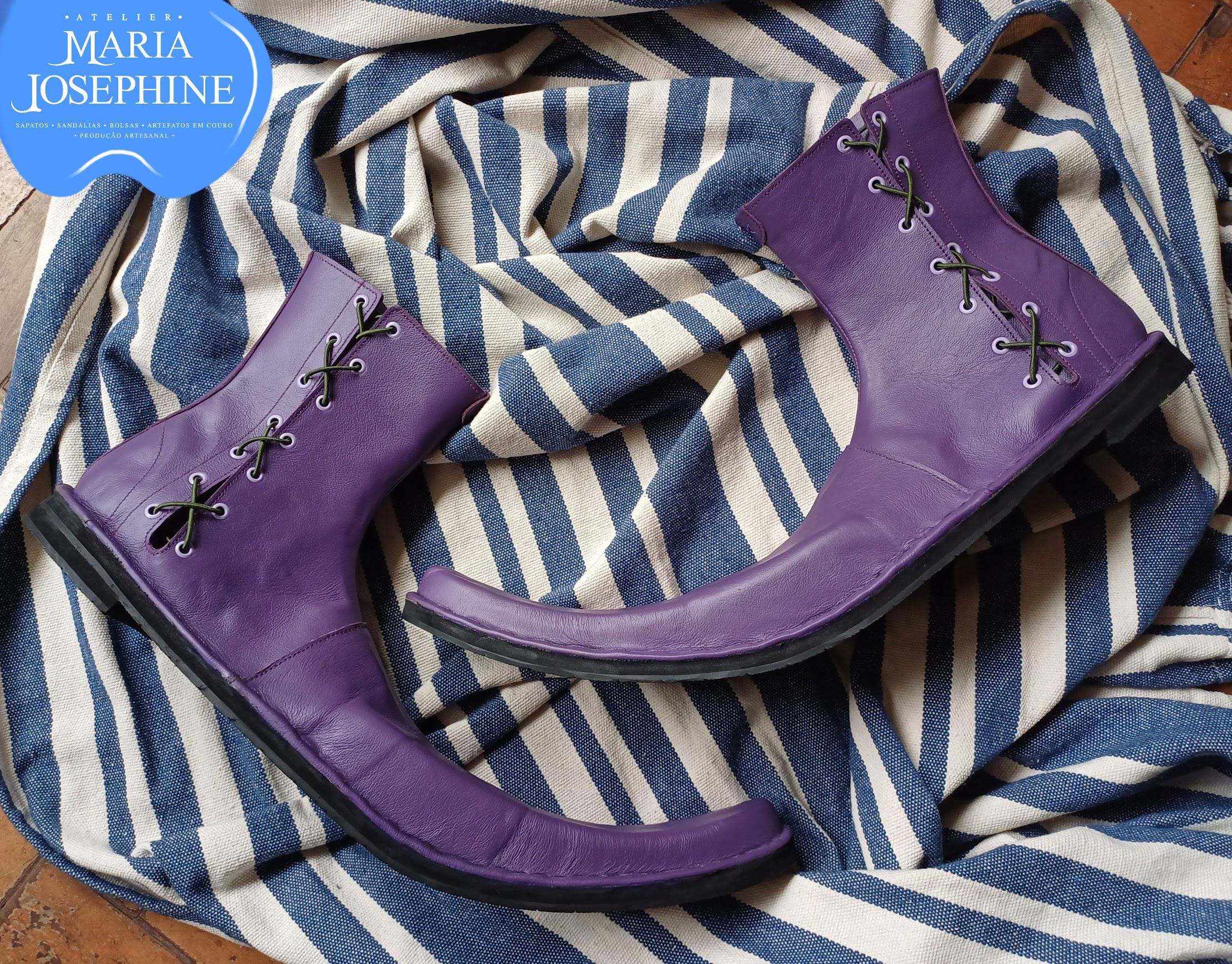 Handmade leather Clown Shoes - mod.83