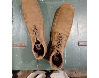 Zapatos de Payaso de Cuero Hechos a Mano - mod.75 Largo