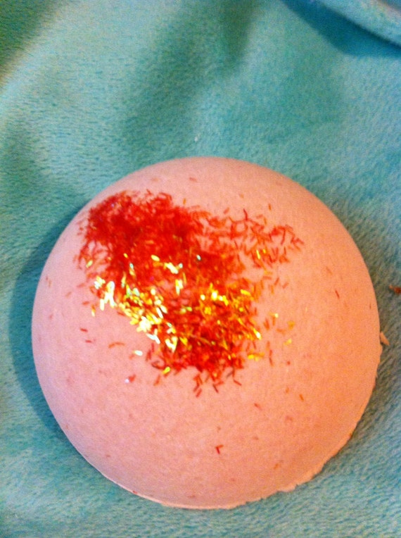 Items similar to Handmade bath bomb, scented in Pumpkin Spice, with